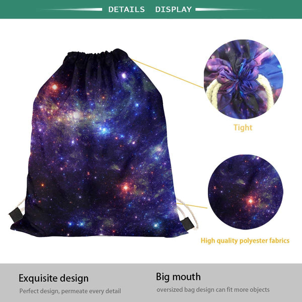 Sea Turtle Teal Drawstring Backpack