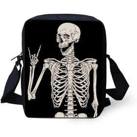 Skull Print Sling Bag
