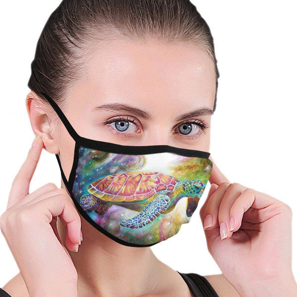 Sea Turtle Face Mask
