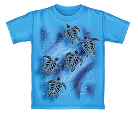 Sea Turtles Turquoise T-Shirt