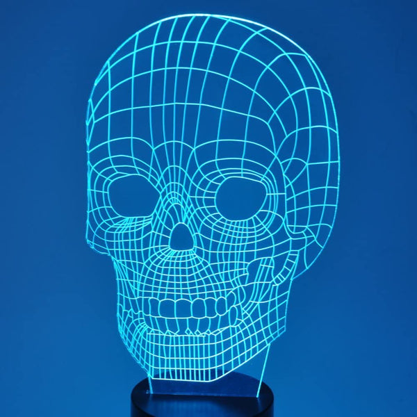 Color Changing Skull Desk Lamp