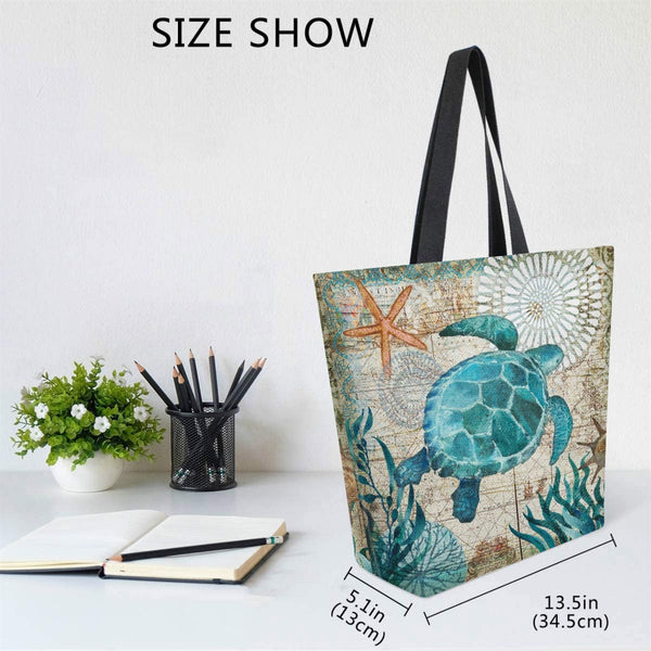 Sea Turtle Tote Bag
