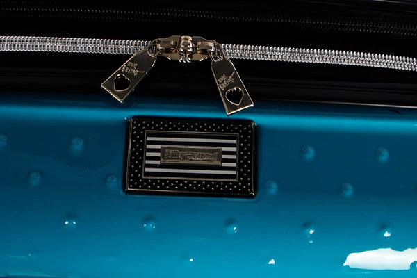 Sugar Skull 20 Inch Carry On - Expandable (ABS + PC) Hardside Luggage