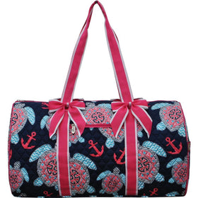 Hot Pink Sea Turtle Tote Bag