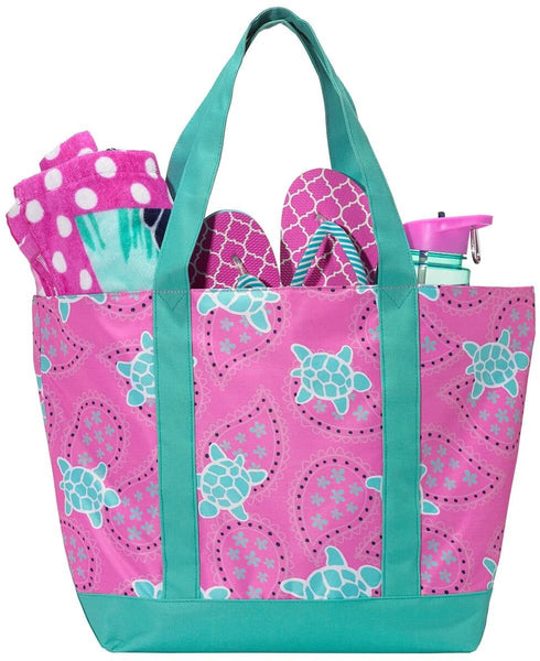 Swimming Turtles Tote Bag