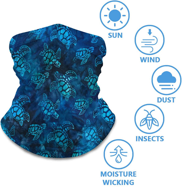 2PCS Sea Turtle Face Protection Cover