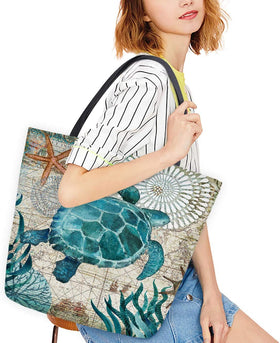 Sea Turtle Tote Bag