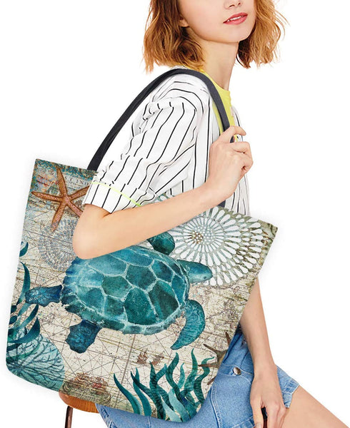 Sea Turtle Tote Bag