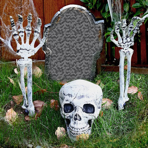 3 Pcs Skeleton Set Yard Lawn Décor
