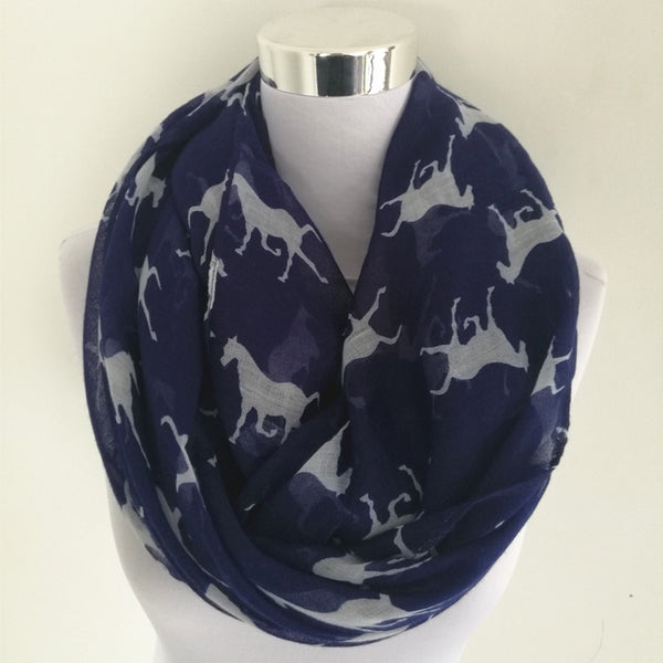 Horse Print Scarf