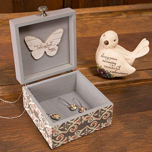 Patterned Butterfly Someone Special Jewelry Box