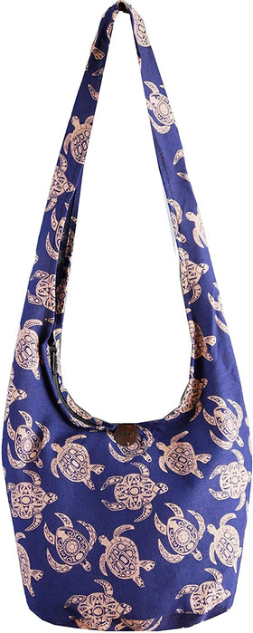 Turtle Crossbody Bohemian Gypsy Sling Shoulder Bag