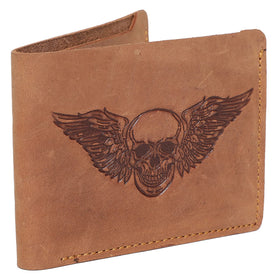 Men Skull Wallet 8 With Credit/Debit Card Pockets Or Slots