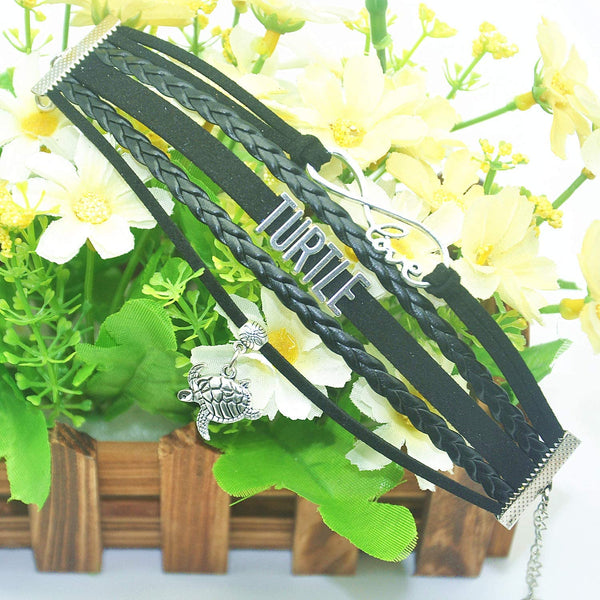 Sea Turtle Bracelet Infinity Love Bracelet