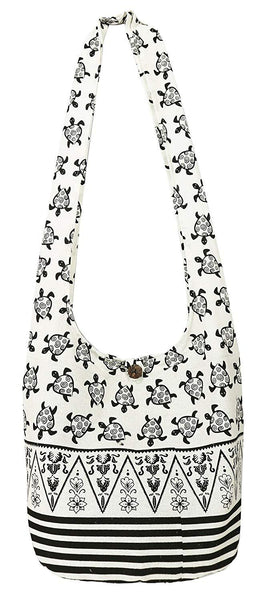 Turtle Crossbody Bohemian Gypsy Large Sling Shoulder Bag