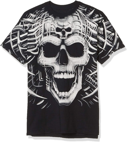 Men Psycho Skull T-Shirt