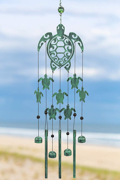 Tribal Turtles Wind Chime