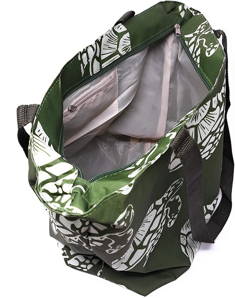 Large Sea Turtle Tote Bag