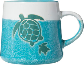 Turtles 16oz Stoneware Glazed Artisan Mug