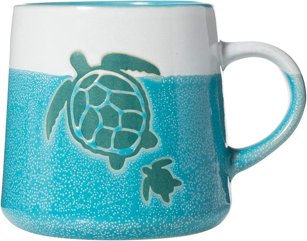 Turtles 16oz Stoneware Glazed Artisan Mug