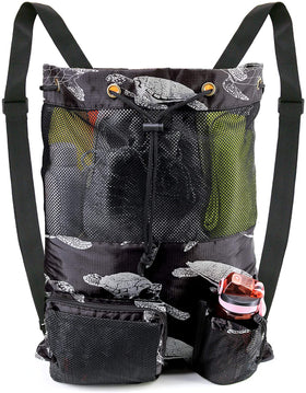 Sea Turtle Mesh Cinch Backpack