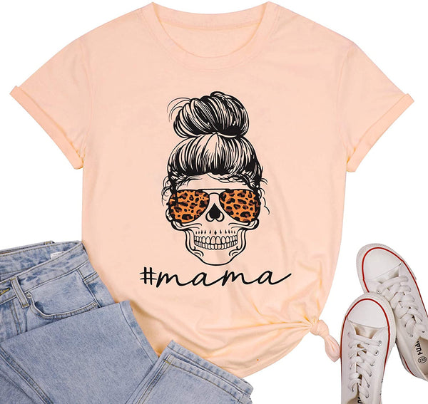 Skull Mom Life Shirt