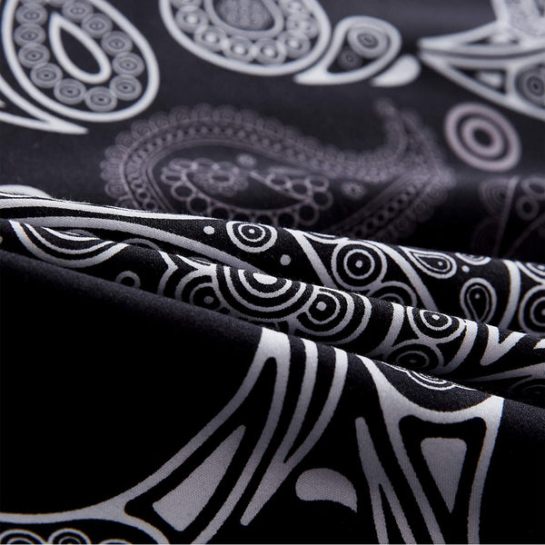 Paisley Skull Duvet Cover Set