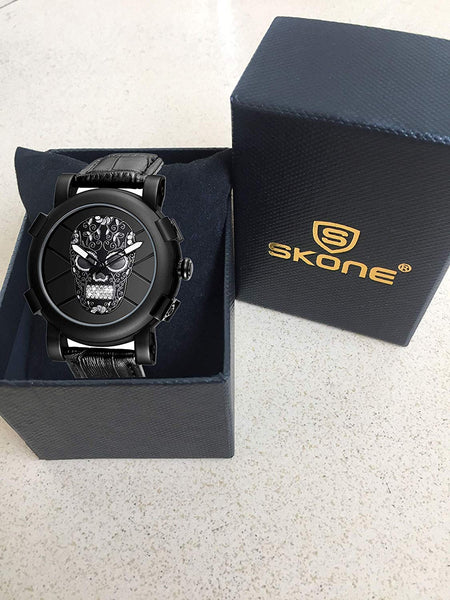 Fashion Skull Men Watch