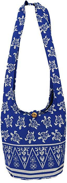 Turtle Crossbody Bohemian Gypsy Large Sling Shoulder Bag