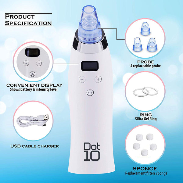 Blackhead Remover Electronic Facial Pore Cleaner Acne Vacuum Remover