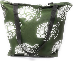 Large Sea Turtle Tote Bag