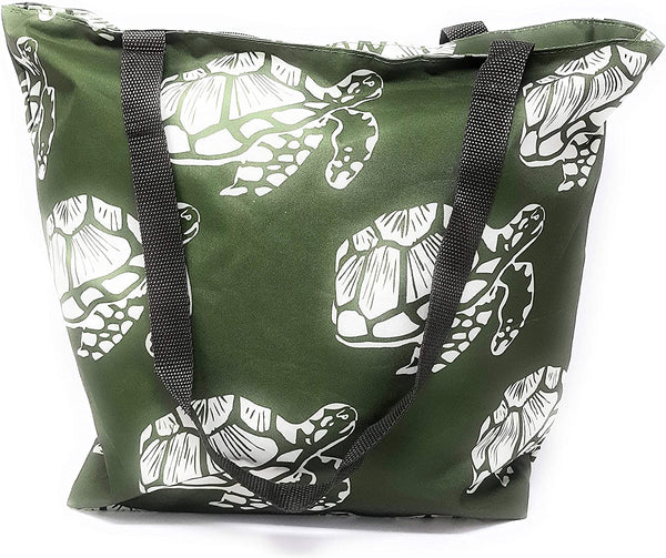Large Sea Turtle Tote Bag