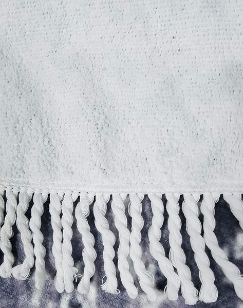 Skull Pattern 59 inch Large Round Towel