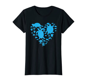 Turtle Heart Women T-Shirt