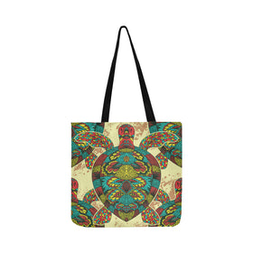 Sea Turtle Decorated Tote Bag