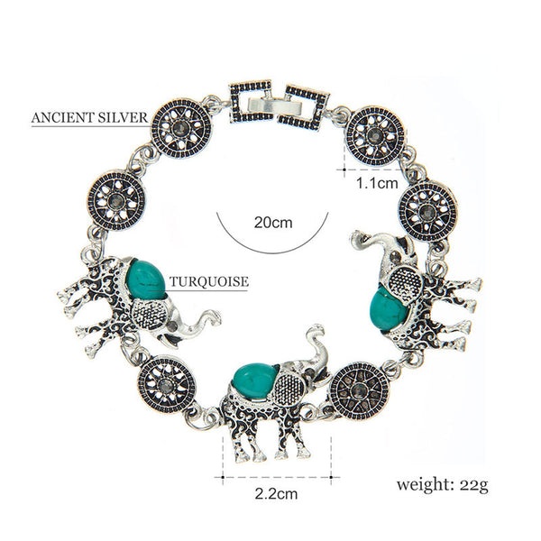 Bohemian Style Elephant Fashion Jewelry Set - Free Shipping!