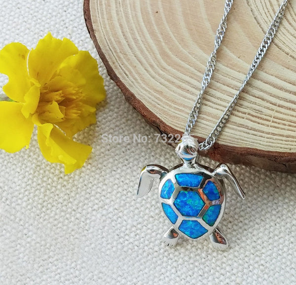 Sea Turtle Design Pendant Necklace