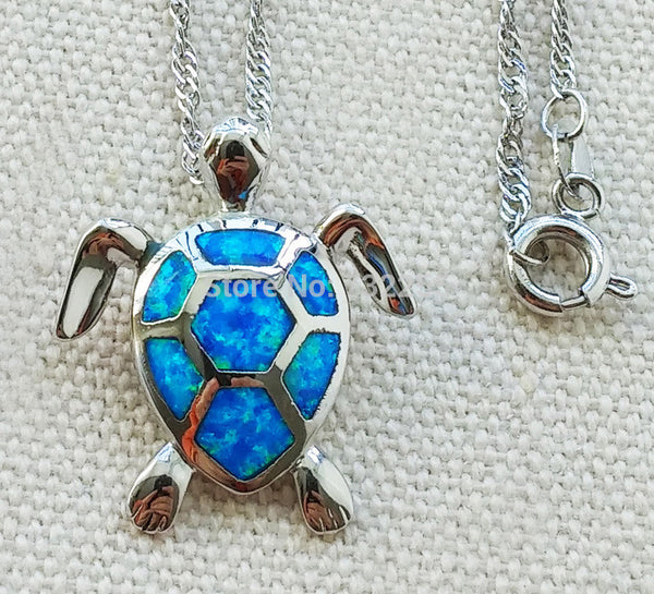 Sea Turtle Design Pendant Necklace