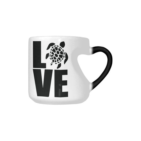 Sea Turtle Love Color Changing Mug