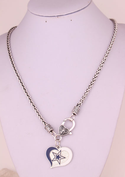 Swirl Heart Necklace