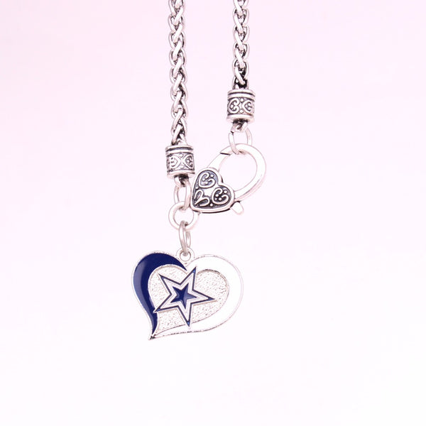 Swirl Heart Necklace