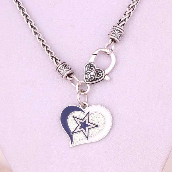 Swirl Heart Necklace