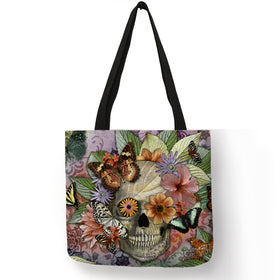 Skull Customized Tote Bag