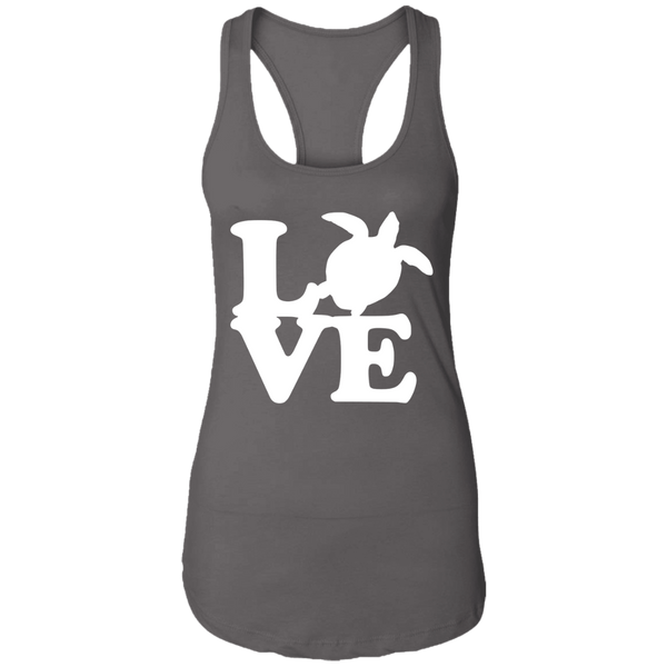 Love Sea Turtle Racerback Tank