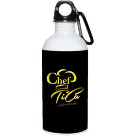 ChefTica 20 oz. Stainless Steel Water Bottle