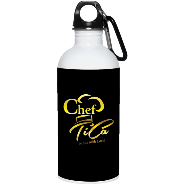 ChefTica 20 oz. Stainless Steel Water Bottle