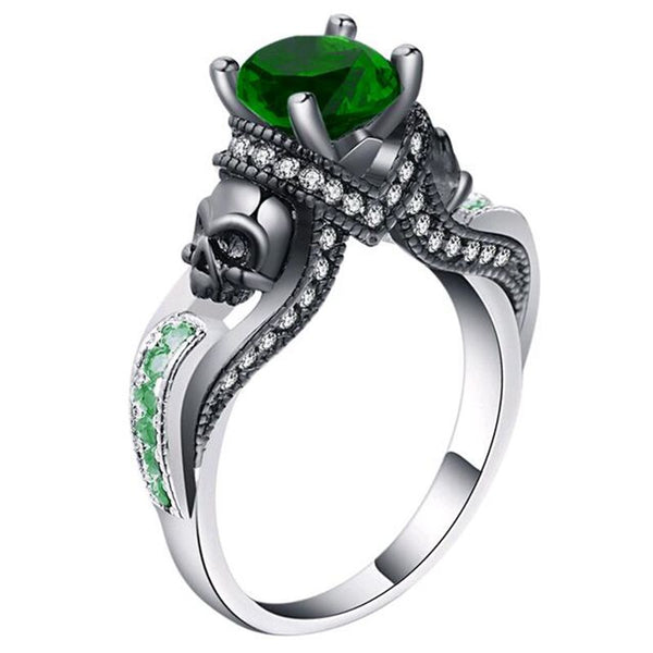 Gothic Skull Vintage Ring