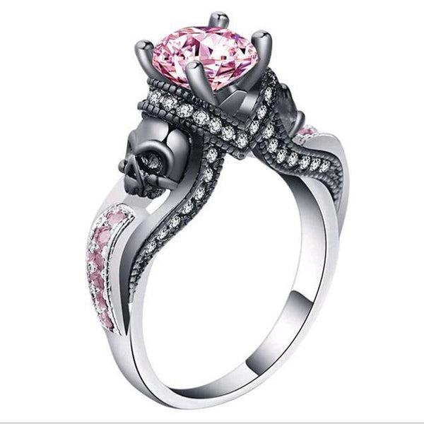 Gothic Skull Vintage Ring