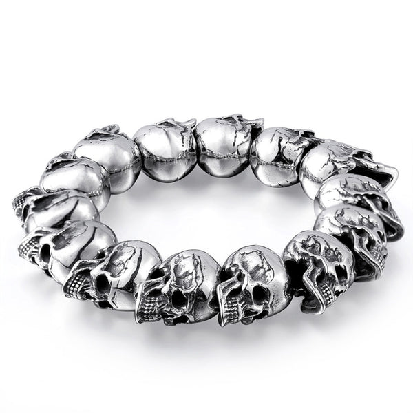 Gothic Skulls Bracelet