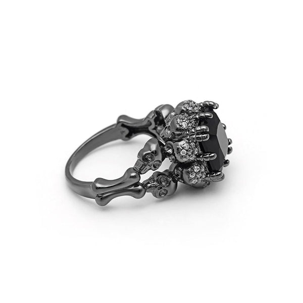 Women Skull Gothic Ring